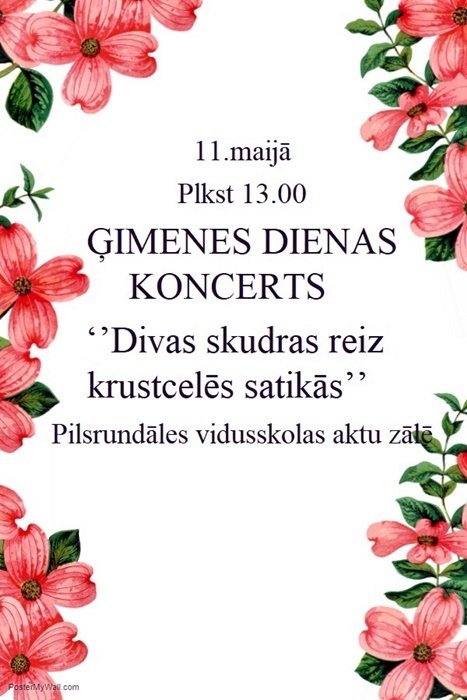 Ģimenes dienas koncerts Pilsrundālē