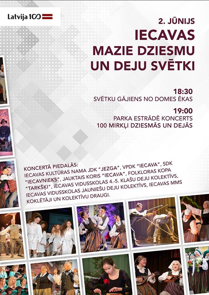 Iecavas mazie dziesmu un deju svētki