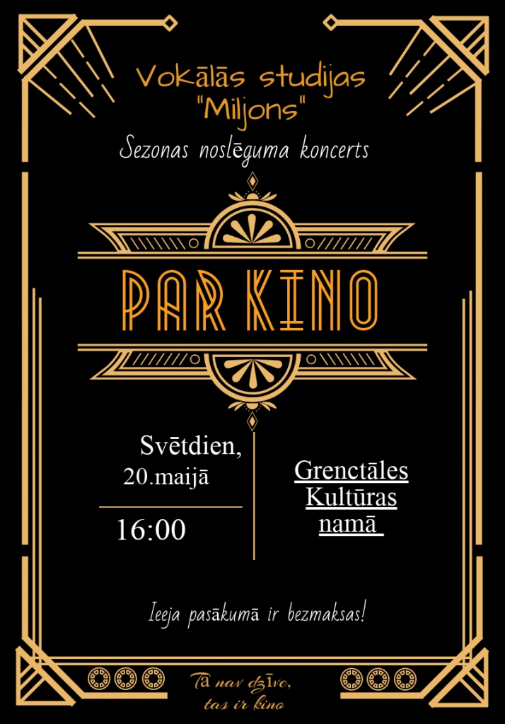 «Miljona» koncerts Grenctālē