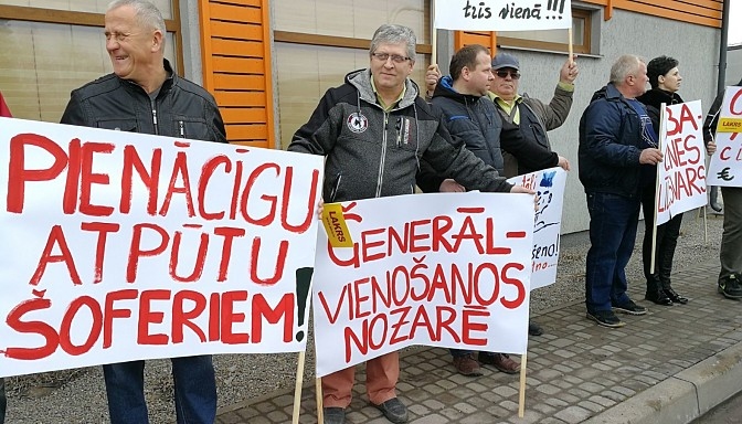 Bauskas autobusu šoferi gatavo streika pieteikumu