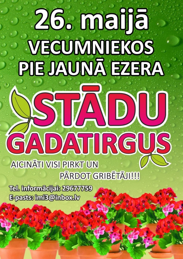 Stādu gadatirgus Vecumniekos