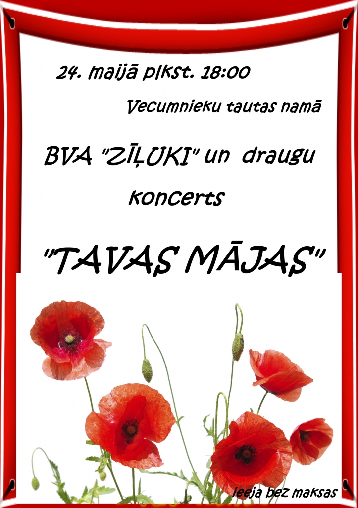 BVA «Zīļuki» koncerts Vecumniekos