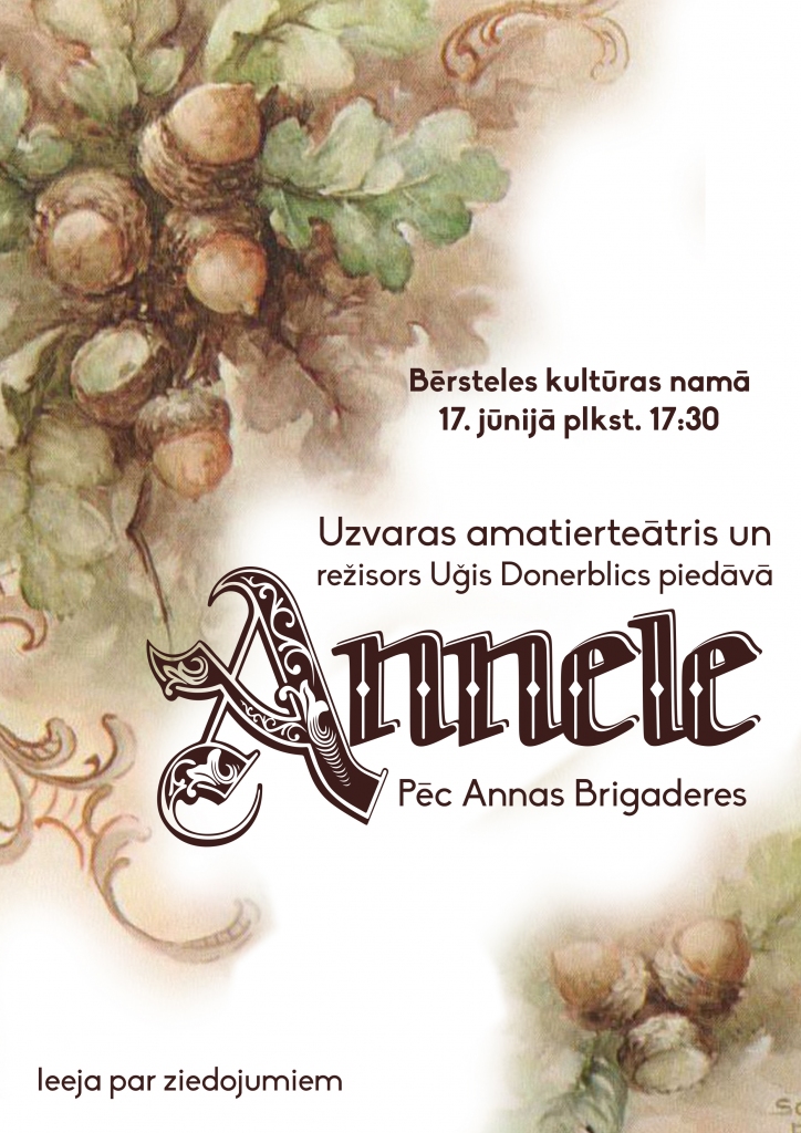 Uzvedums «Annele» Bērstelē