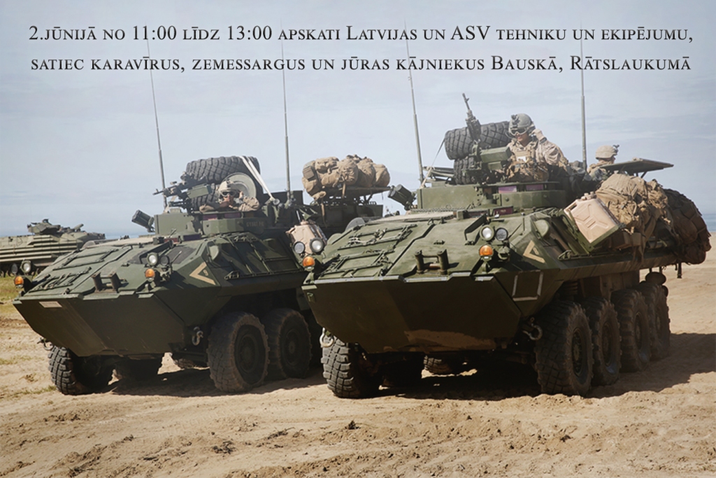 Armijas tehnikas izstāde Bauskā