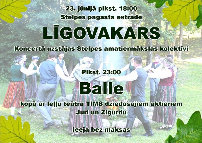 Līgo vakars Stelpē