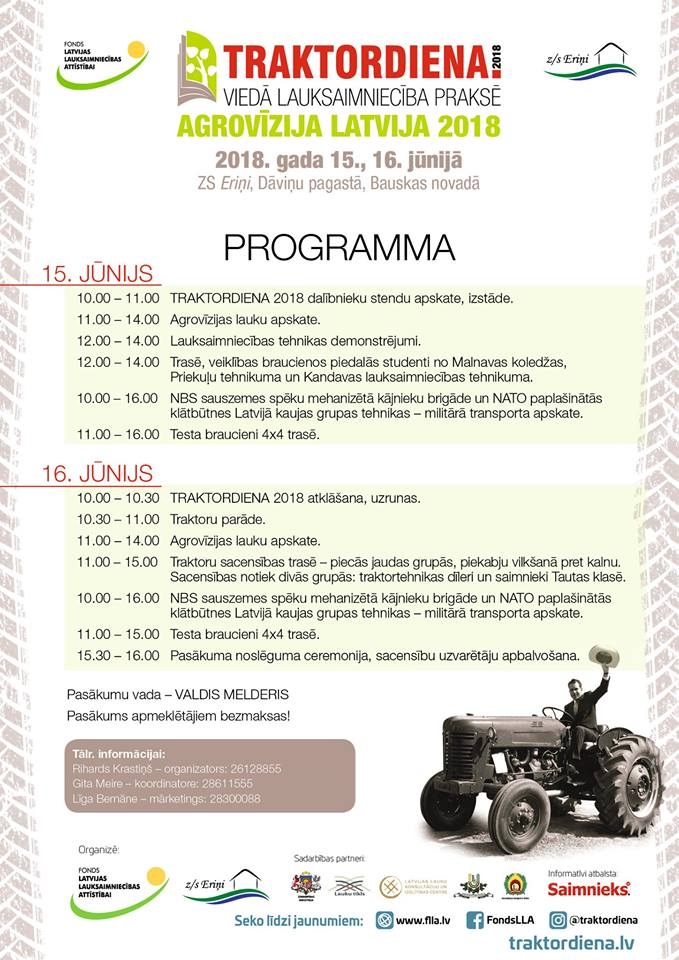 «Traktordiena 2018» Dāviņos