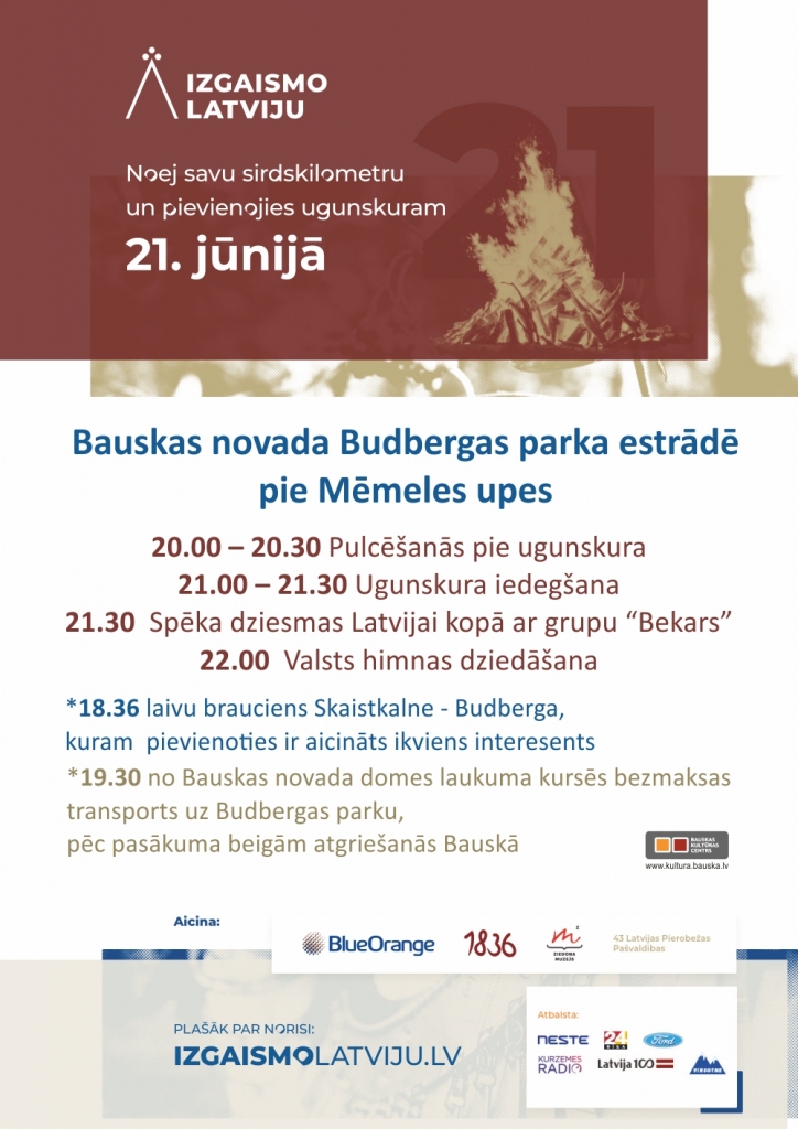 Akcija «Izgaismo Latviju» Bauskas novadā