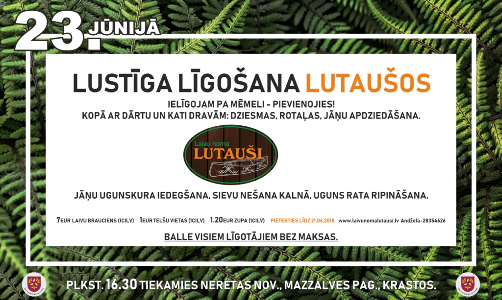 Lustīga līgošana «Lutaušos»