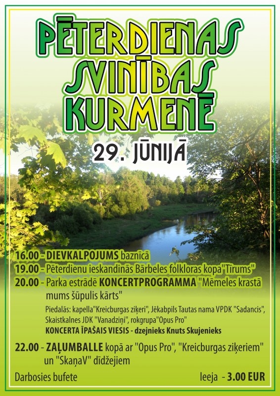 Pēterdienas svinības Kurmenē