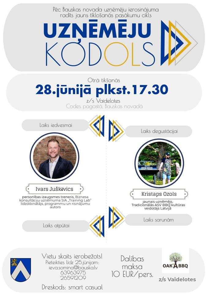 «Uzņēmēju kodols» «Vaidelotēs»