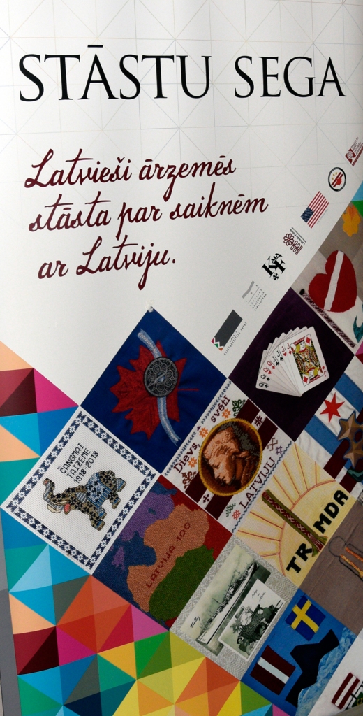 Bauskā redzama «Stāstu sega Latvijai»