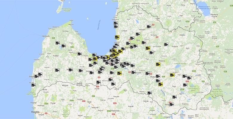 Uz Latvijas ceļiem jau 84 stacionārie fotoradari