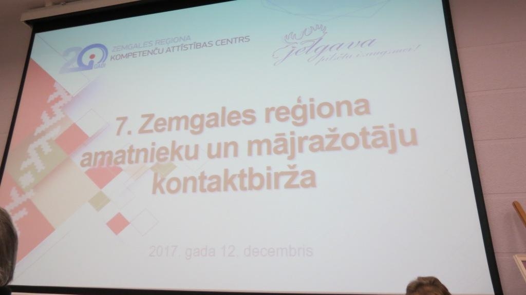 Rīko kontaktbiržu Zemgales uzņēmējiem