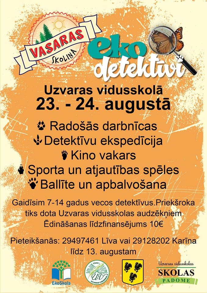 Vasaras skoliņa Uzvarā