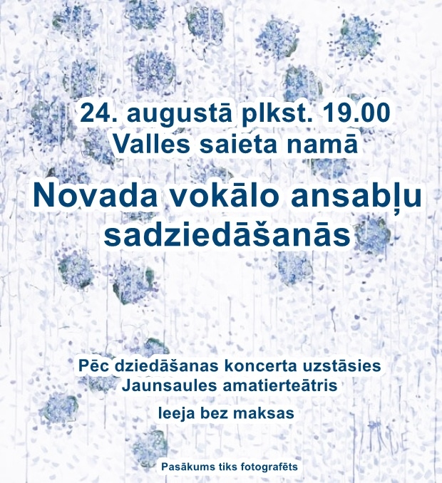 Sadziedāšanās svētki Vallē