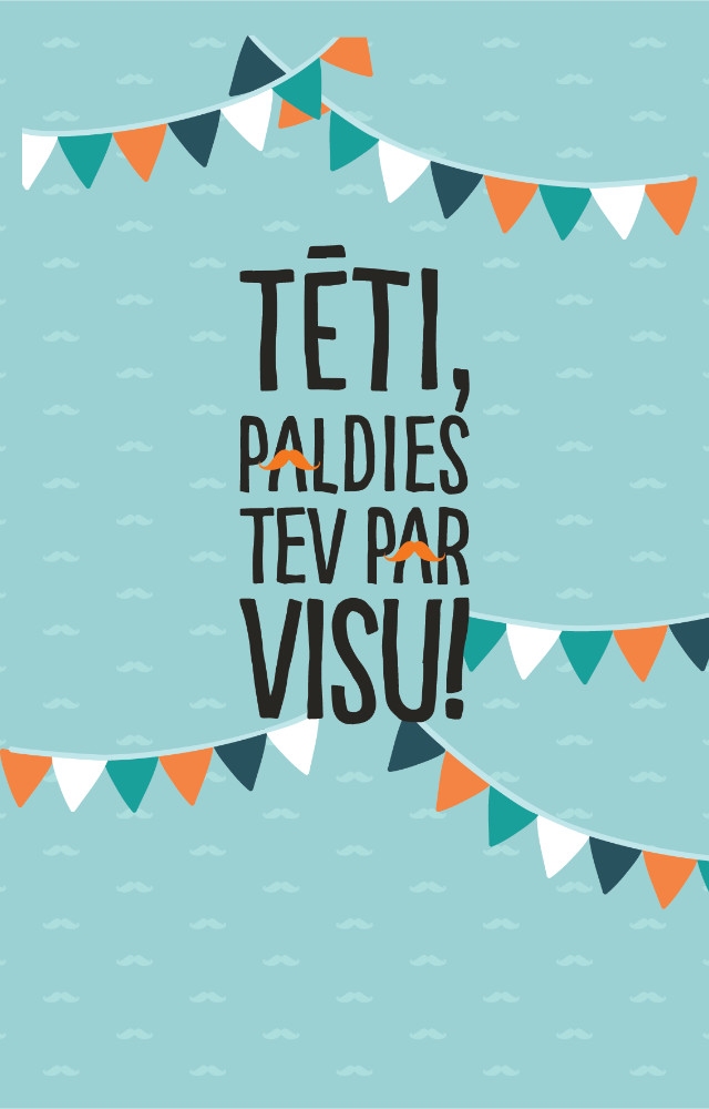 «Latvijas Pasts» aicina bez maksas nosūtīt pastkarti tēvu dienā