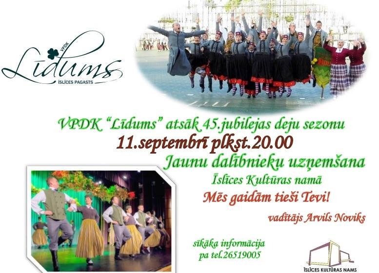 VPDK «Līdums» aicina jaunus dalībniekus uz pirmo tikšanos