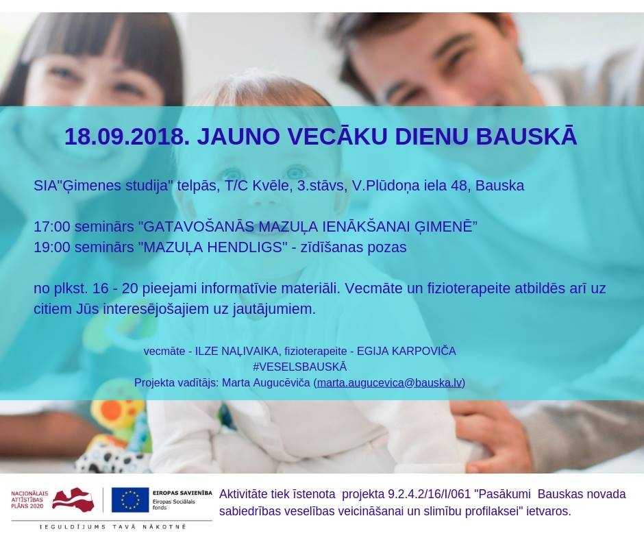 Jauno vecāku diena Bauskā