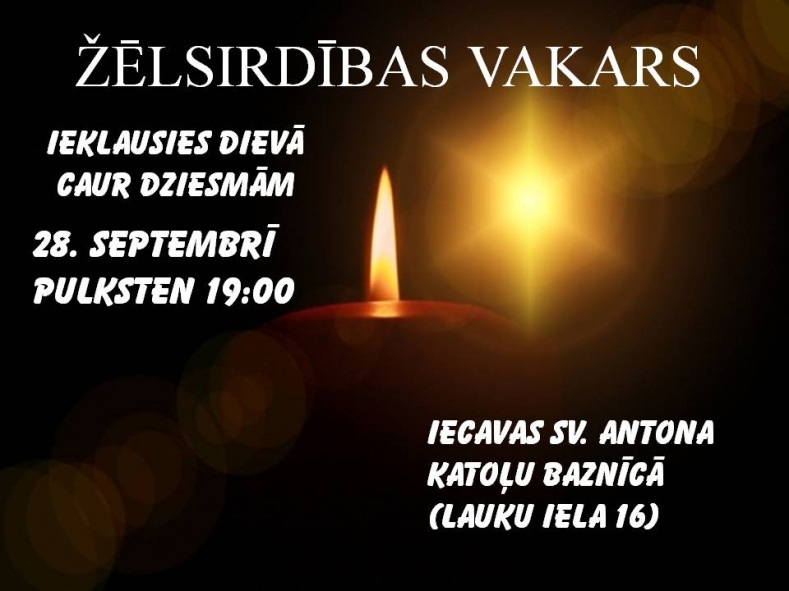 Žēlsirdības vakars Iecavā