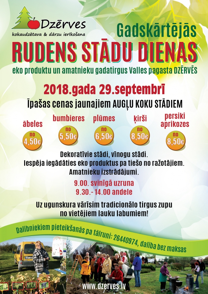 Rudens stādu dienas Vallē