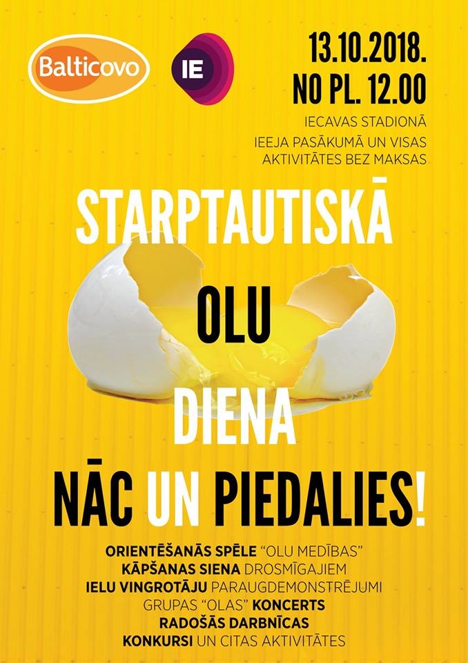 Starptautiskā olu diena Iecavā