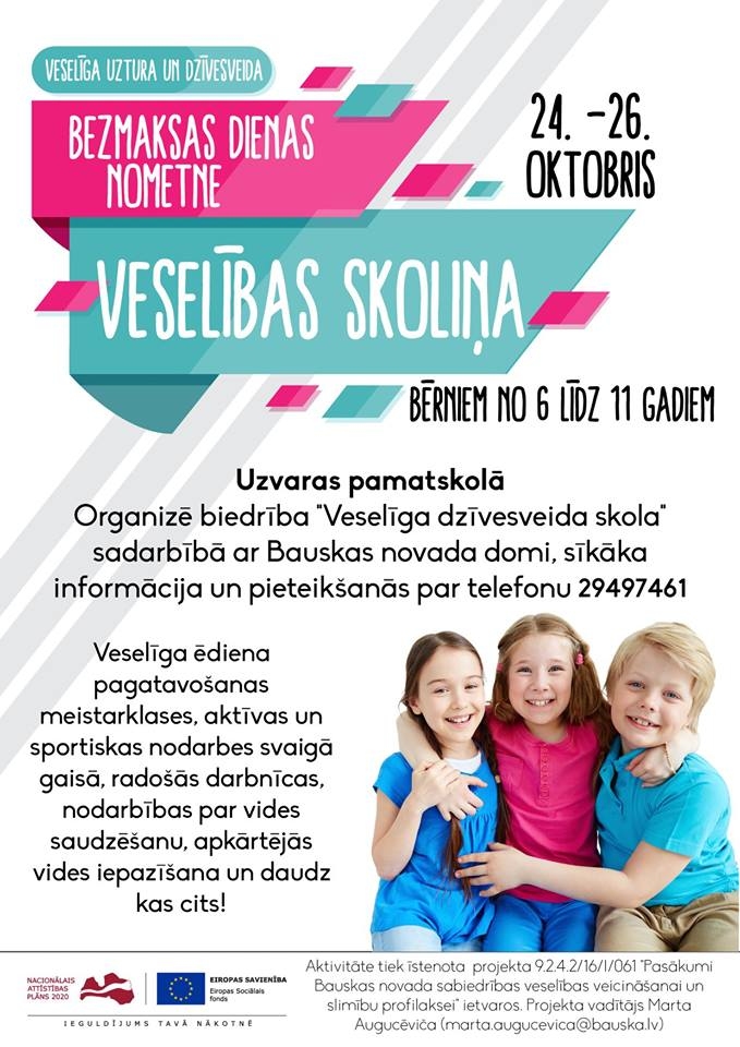 Dienas nometne skolēniem Uzvarā