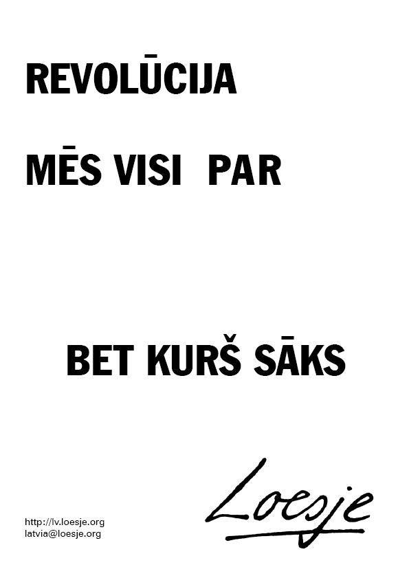 Loesje radošās rakstīšanas nodarbība Iecavā