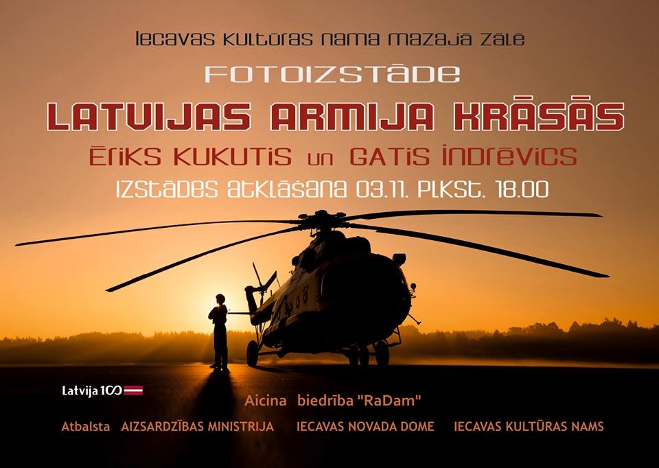 Fotoizstādes atklāšana Iecavā