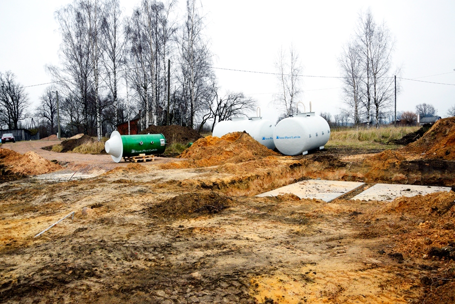 Rosmē uzstāda jaunas attīrīšanas iekārtas
