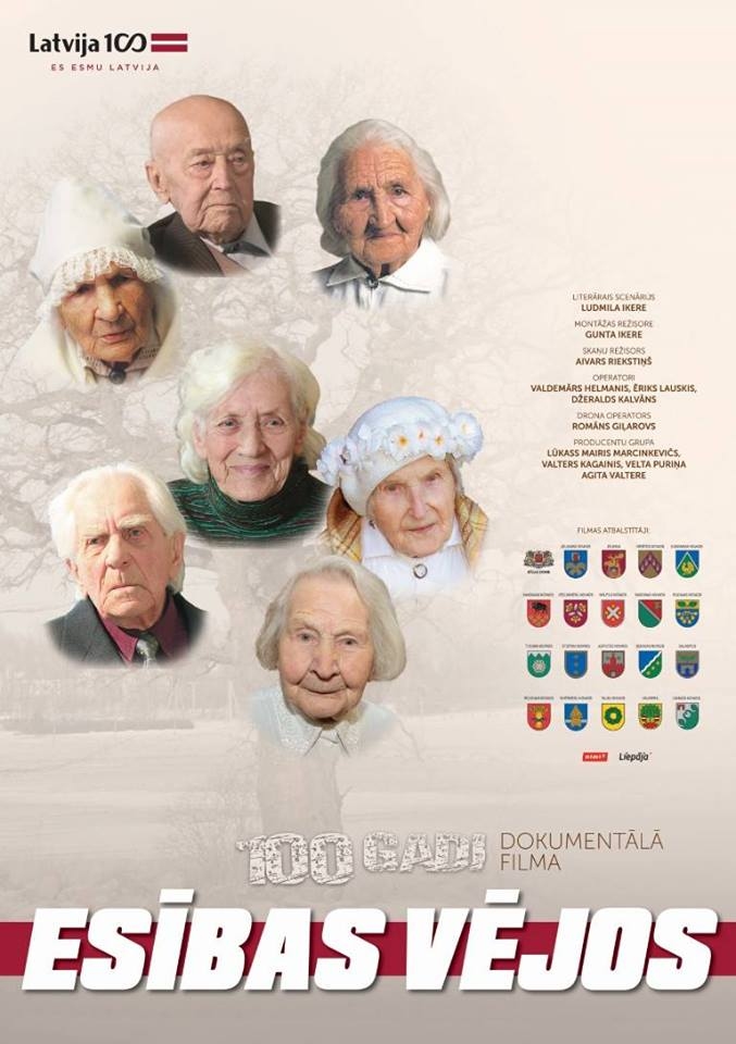 Filma «100 gadi esības vējos» Vecumniekos