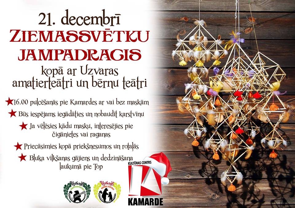 Ziemassvētku jampadracis Uzvarā