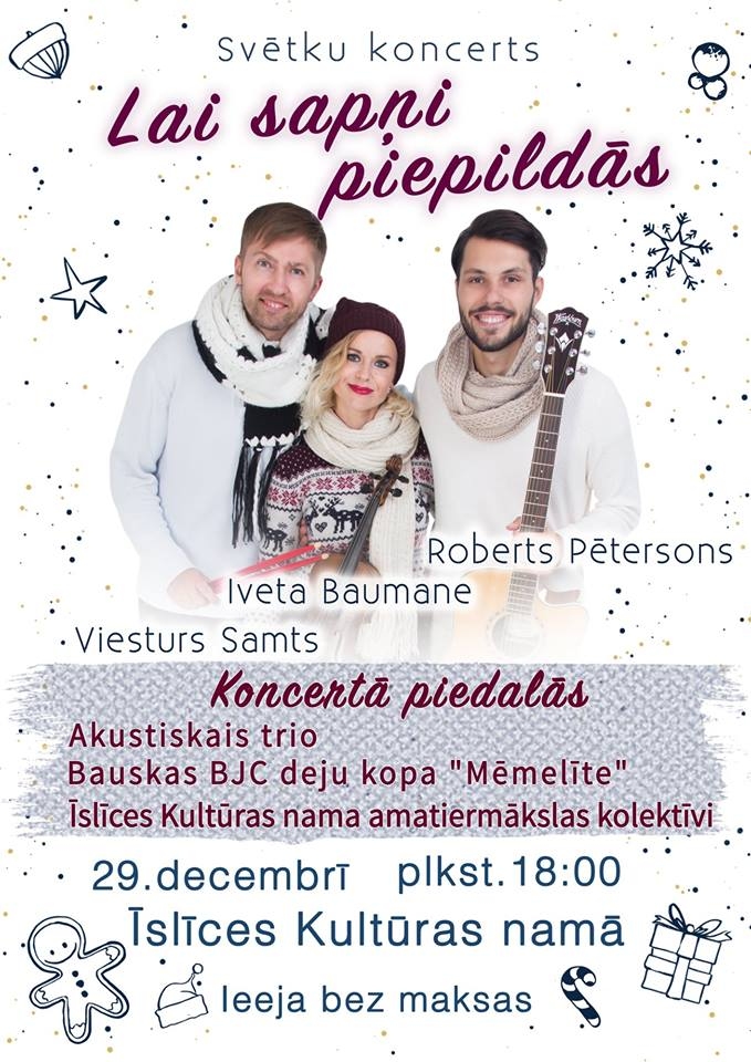 Ziemassvētku koncerts Rītausmās