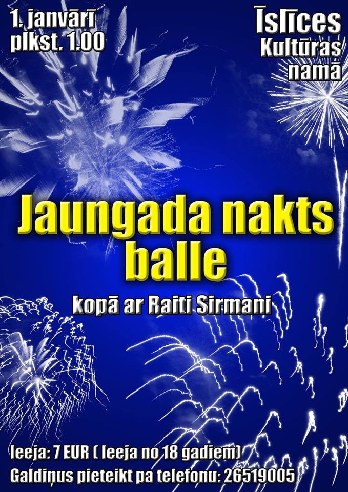 Jaungada nakts balle Rītausmās
