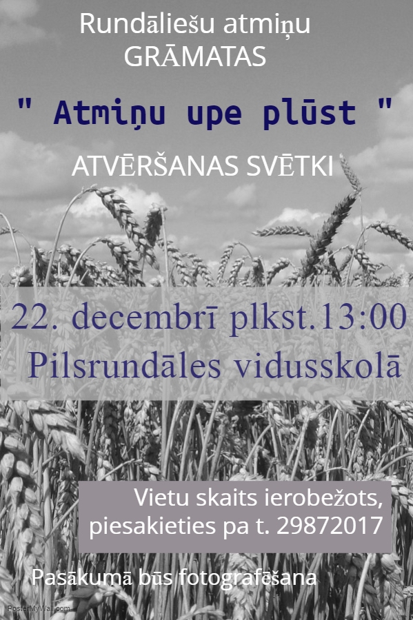 Rundāliešu atmiņu grāmatas atvēršanas svētki