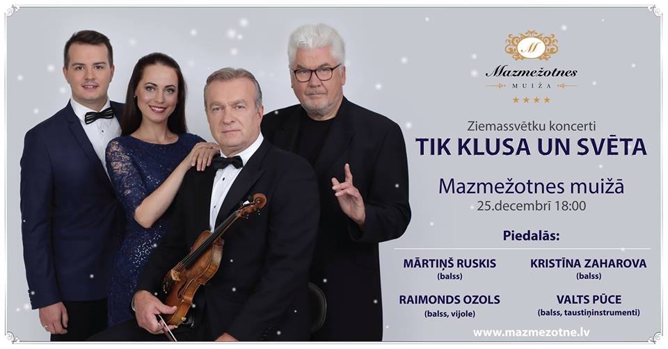 Ziemassvētku koncerts Mazmežotnes muižā