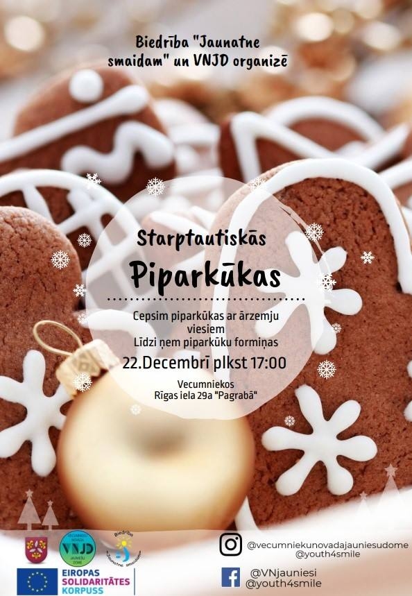 Piparkūku cepšana Vecumniekos
