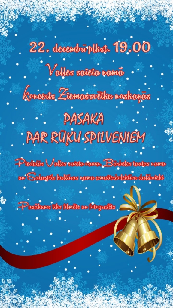 Ziemassvētku koncerts Vallē