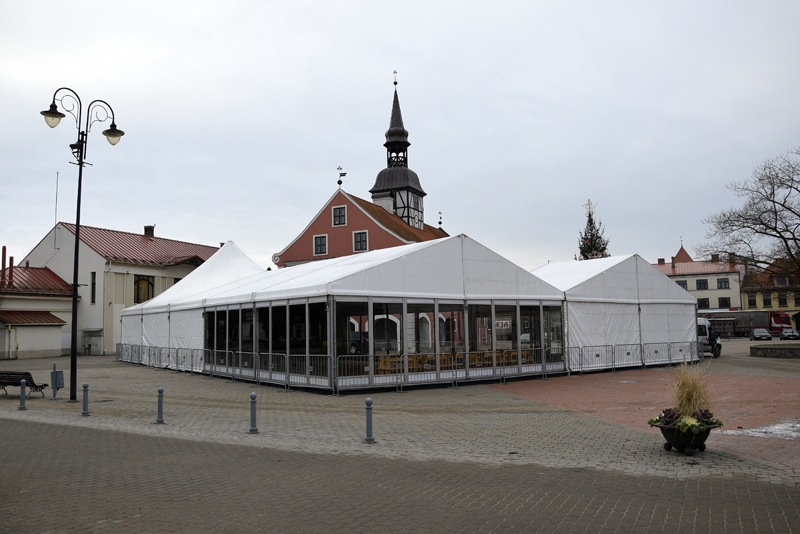 Bauskas Rātslaukumā «Baltais briedis» atradīsies no 15. līdz 31. decembrim