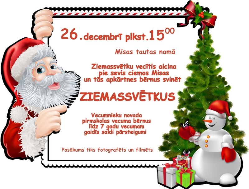 Ziemassvētku svinēšana Misā