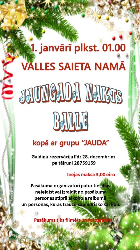 Jaungada nakts balle Vallē