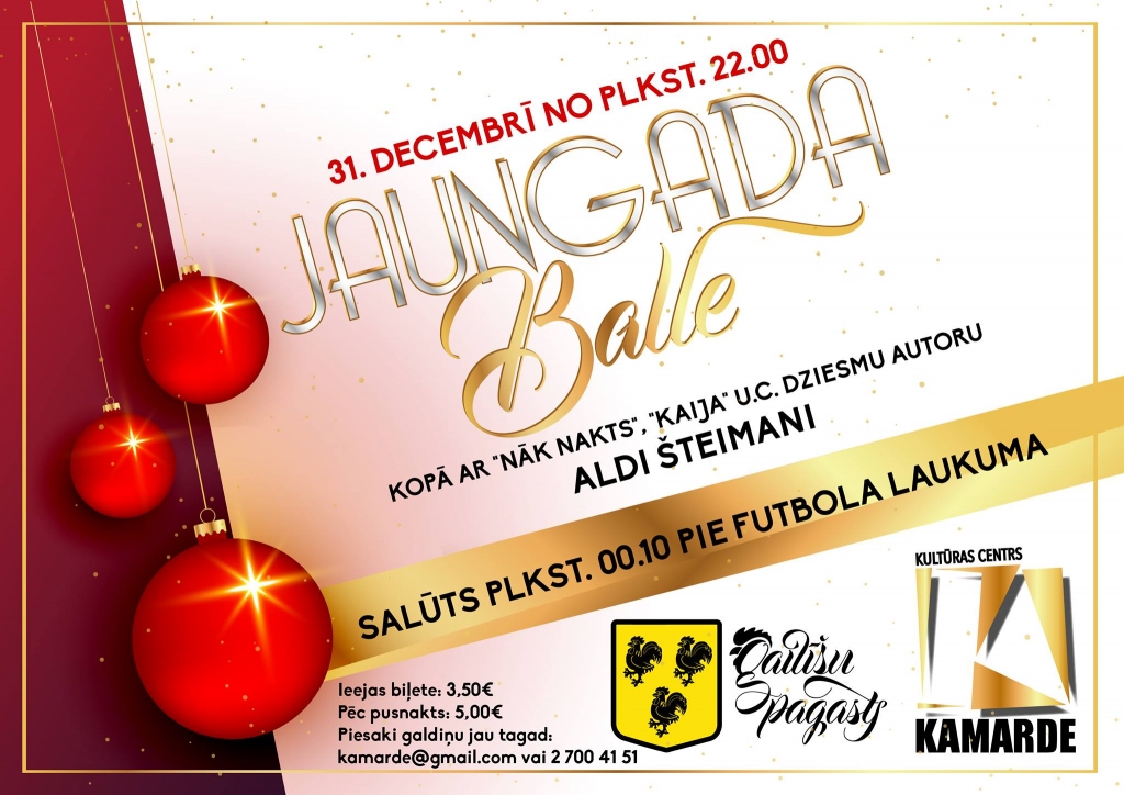 Jaungada balle Uzvarā