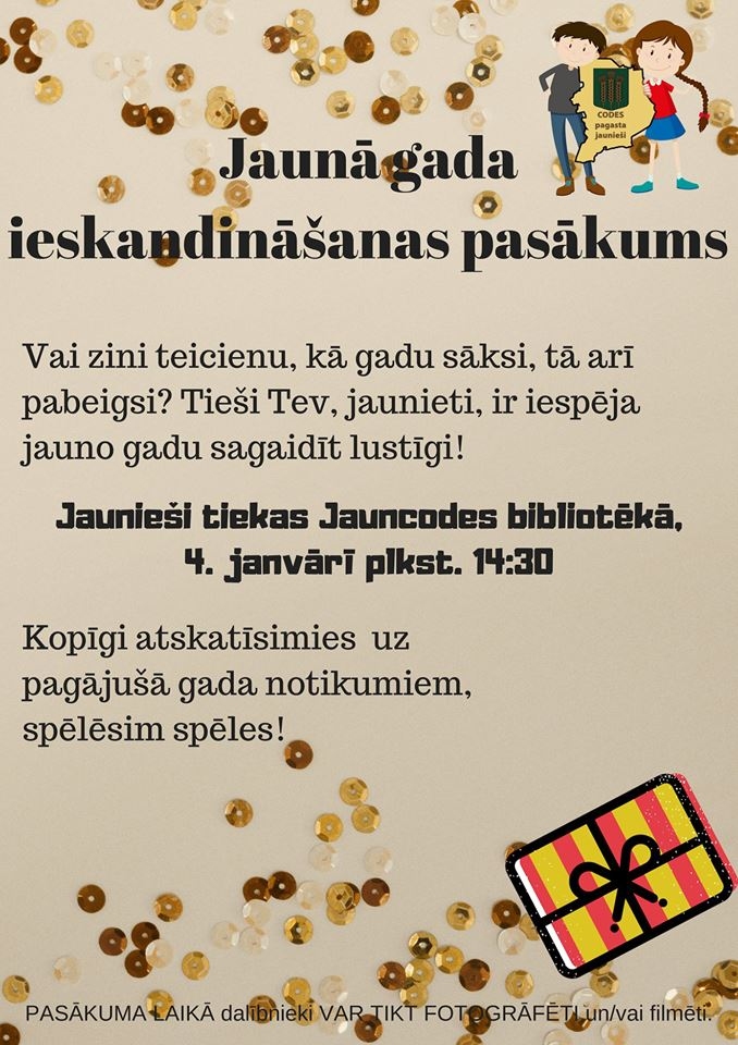 Jauniešu tikšanās Jauncodes bibliotēkā