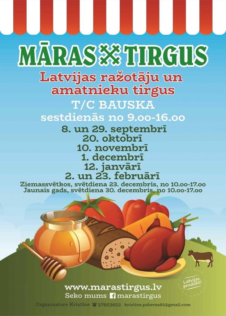 «Māras tirgus» pie «Rimi» Bauskā