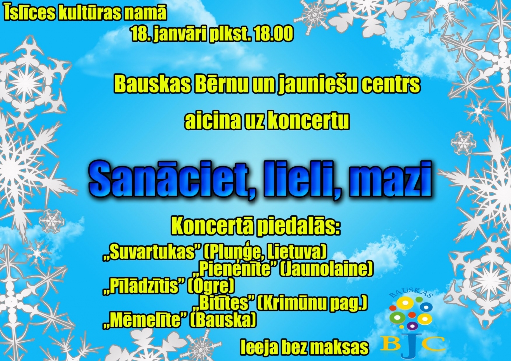 Koncerts Rītausmās