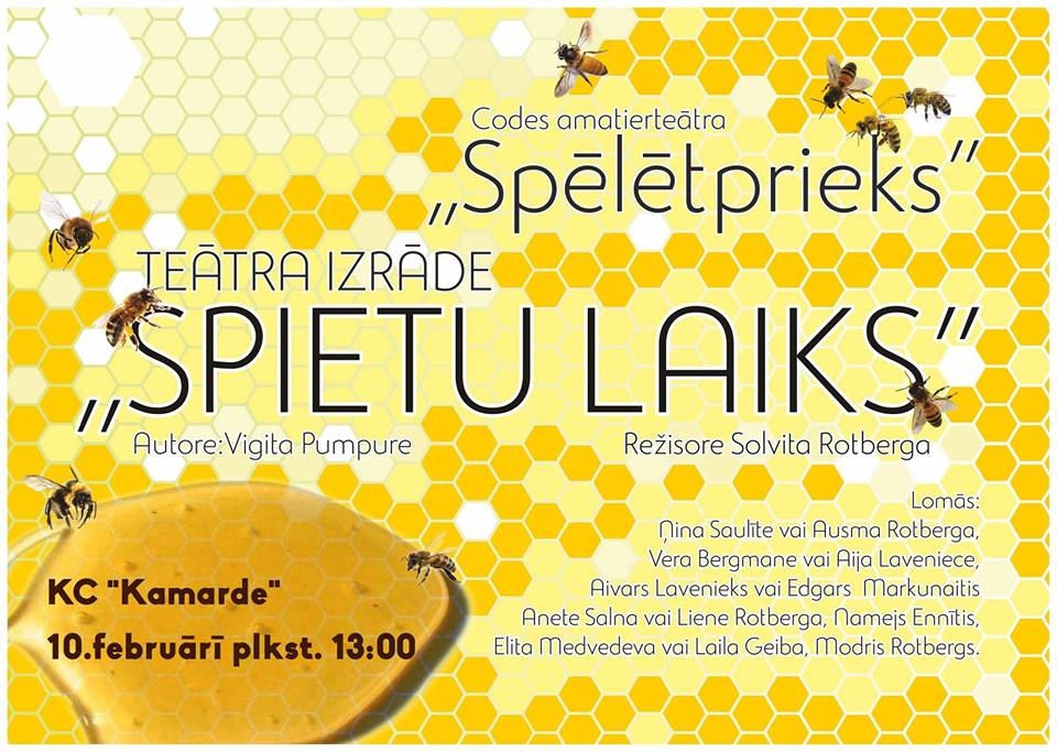 Teātra izrāde Uzvarā