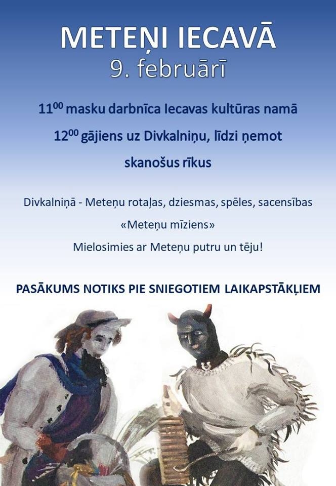 Meteņi Iecavā