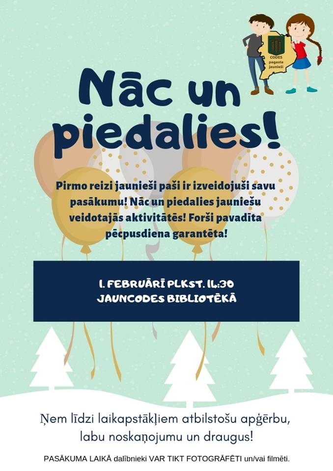 Jauniešu aktivitātes Jauncodē