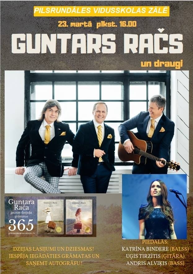 Guntars Račs un draugi Pilsrundālē