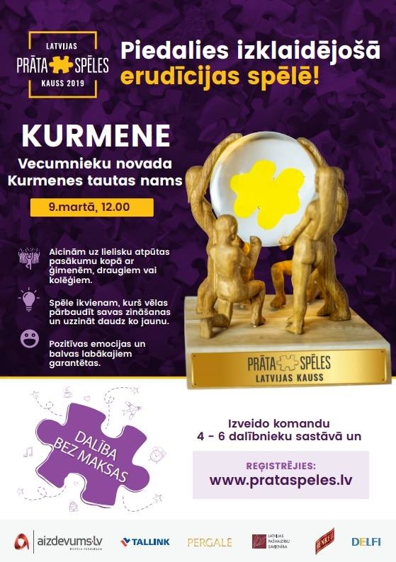 «Prāta spēles» Kurmenē