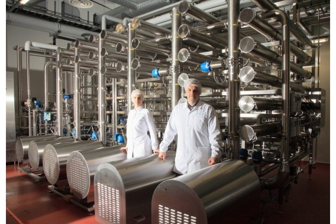 Piena pārstrādes uzņēmums «Baltic Dairy Board» Bauskā sācis testa režīmā ražot bioloģiskos produktus